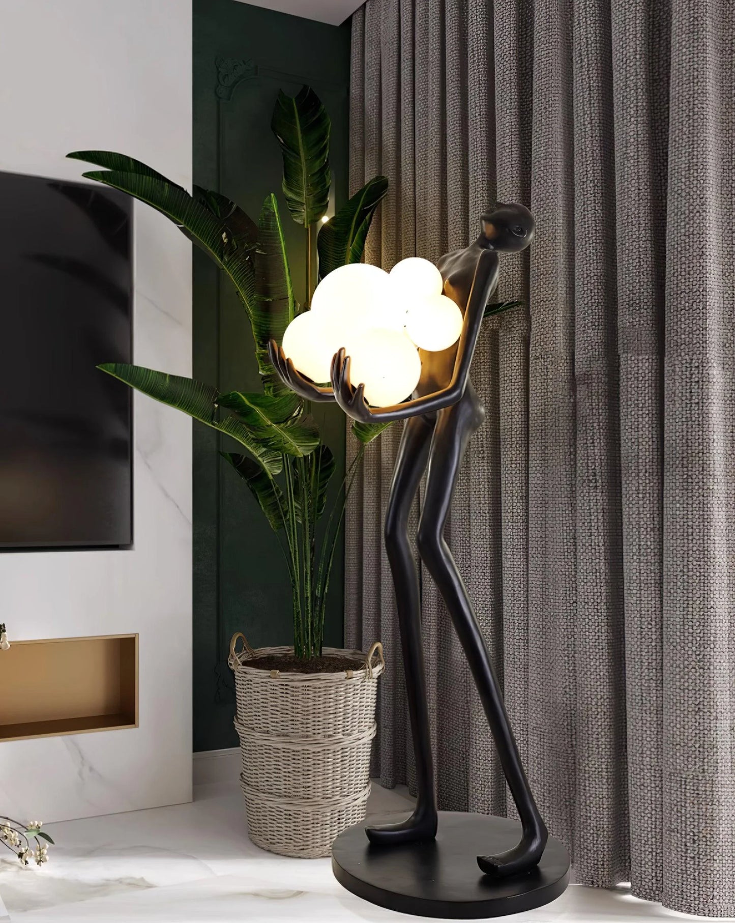 Artistic Decorative Figure Floor Lamp - Nuvé