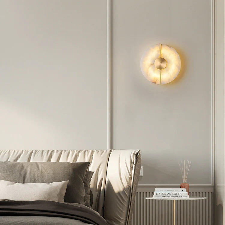 Artistic Simple Marble Wall Lamp - Nuvé