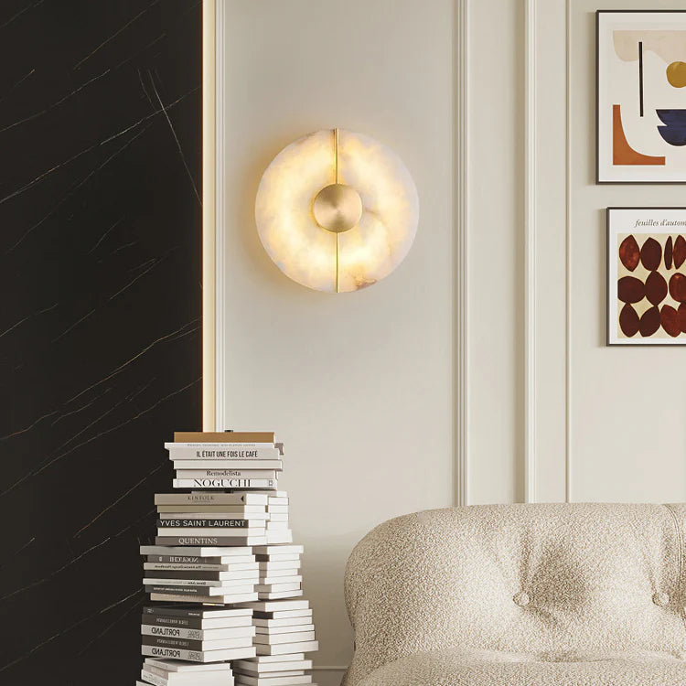 Artistic Simple Marble Wall Lamp - Nuvé