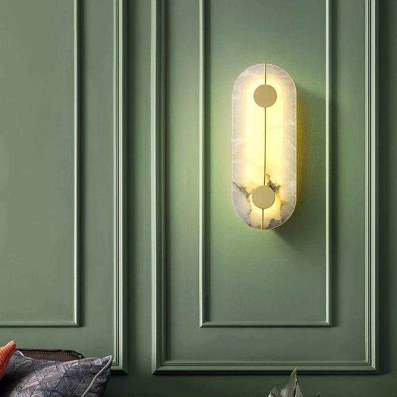 Artistic Simple Marble Wall Lamp - Nuvé