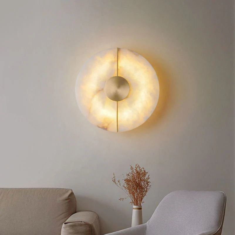 Artistic Simple Marble Wall Lamp - Nuvé
