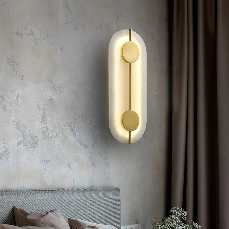 Artistic Simple Marble Wall Lamp - Nuvé
