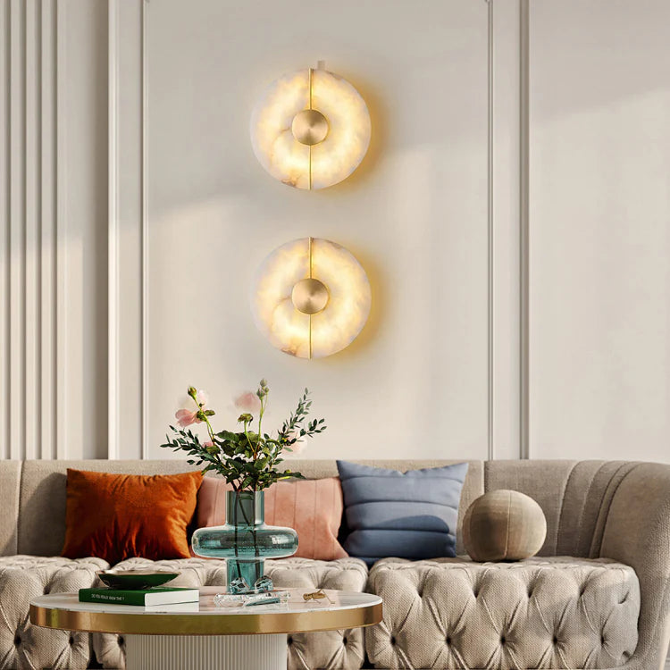 Artistic Simple Marble Wall Lamp - Nuvé