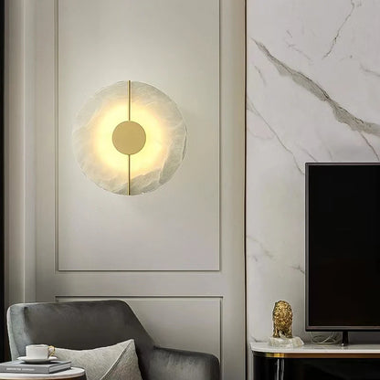 Artistic Simple Marble Wall Lamp - Nuvé