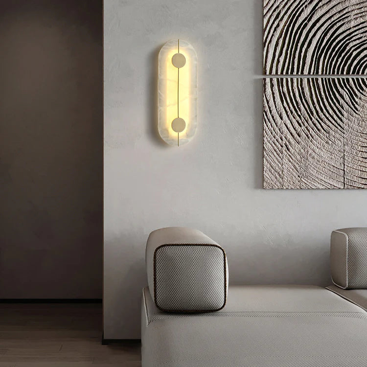 Artistic Simple Marble Wall Lamp - Nuvé