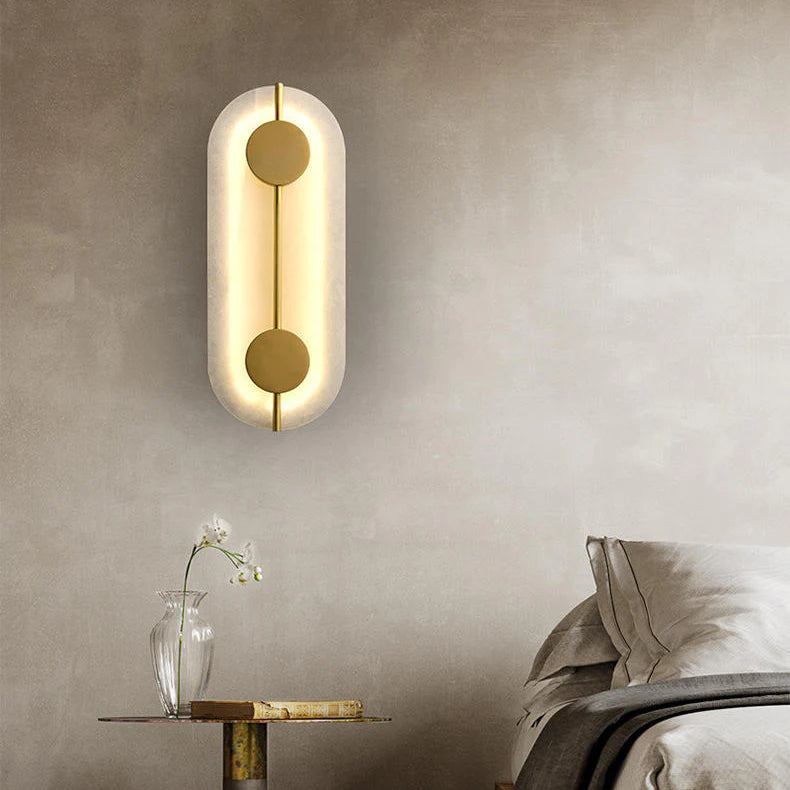 Artistic Simple Marble Wall Lamp - Nuvé