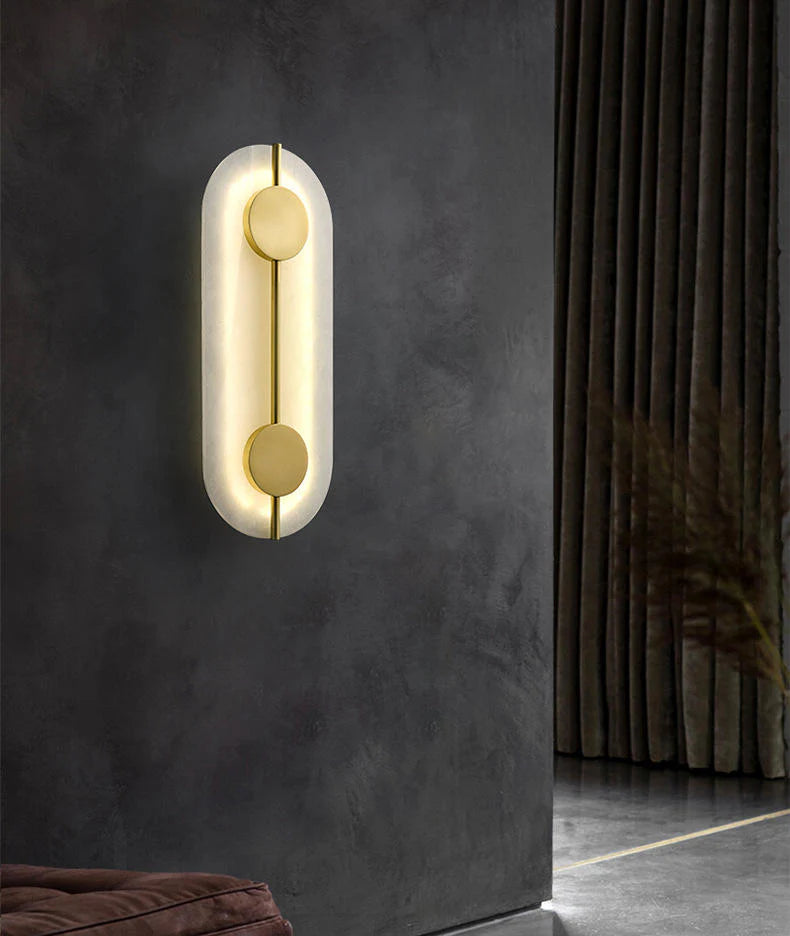 Artistic Simple Marble Wall Lamp - Nuvé