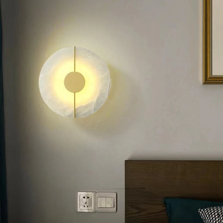 Artistic Simple Marble Wall Lamp - Nuvé