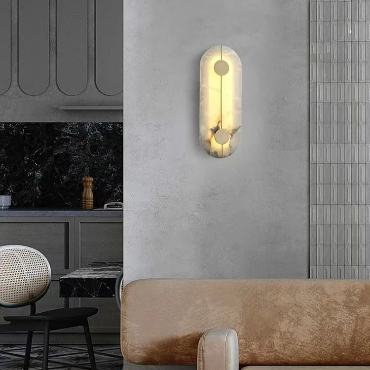 Artistic Simple Marble Wall Lamp - Nuvé