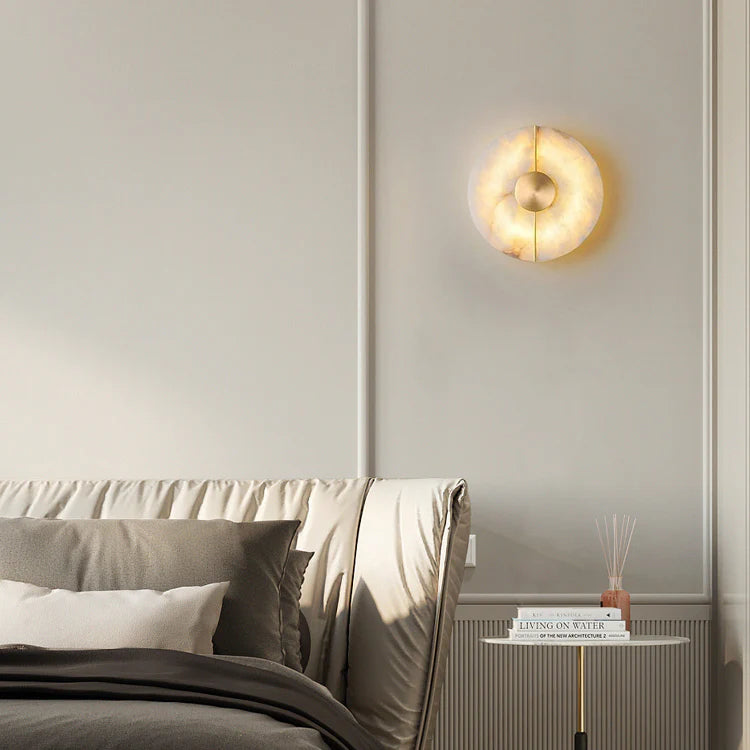 Artistic Simple Marble Wall Lamp - Nuvé
