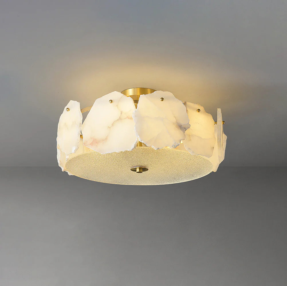 Artze Alabaster Ceiling Light - Nuvé