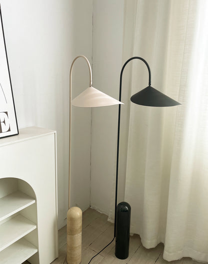 Arum Marble Floor Lamp - Nuvé