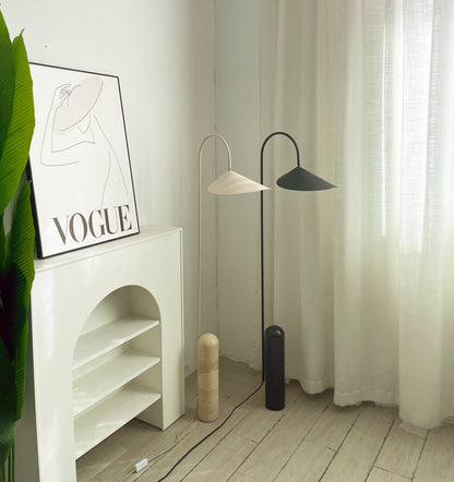 Arum Marble Floor Lamp - Nuvé