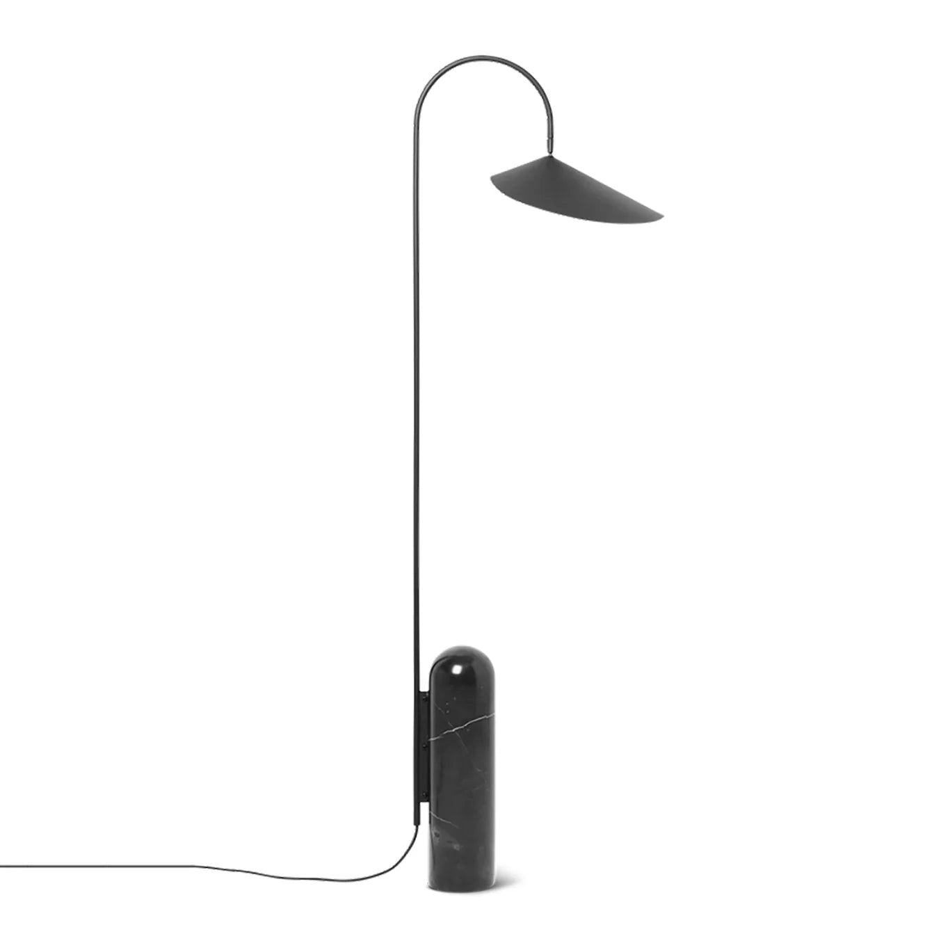 Arum Marble Floor Lamp - Nuvé