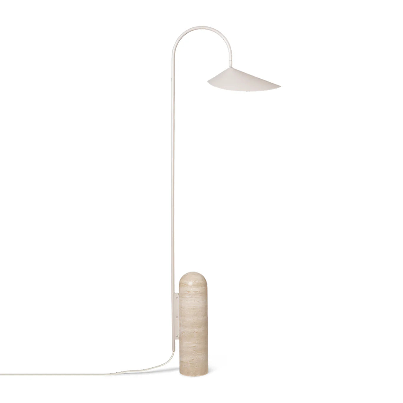 Arum Marble Floor Lamp - Nuvé