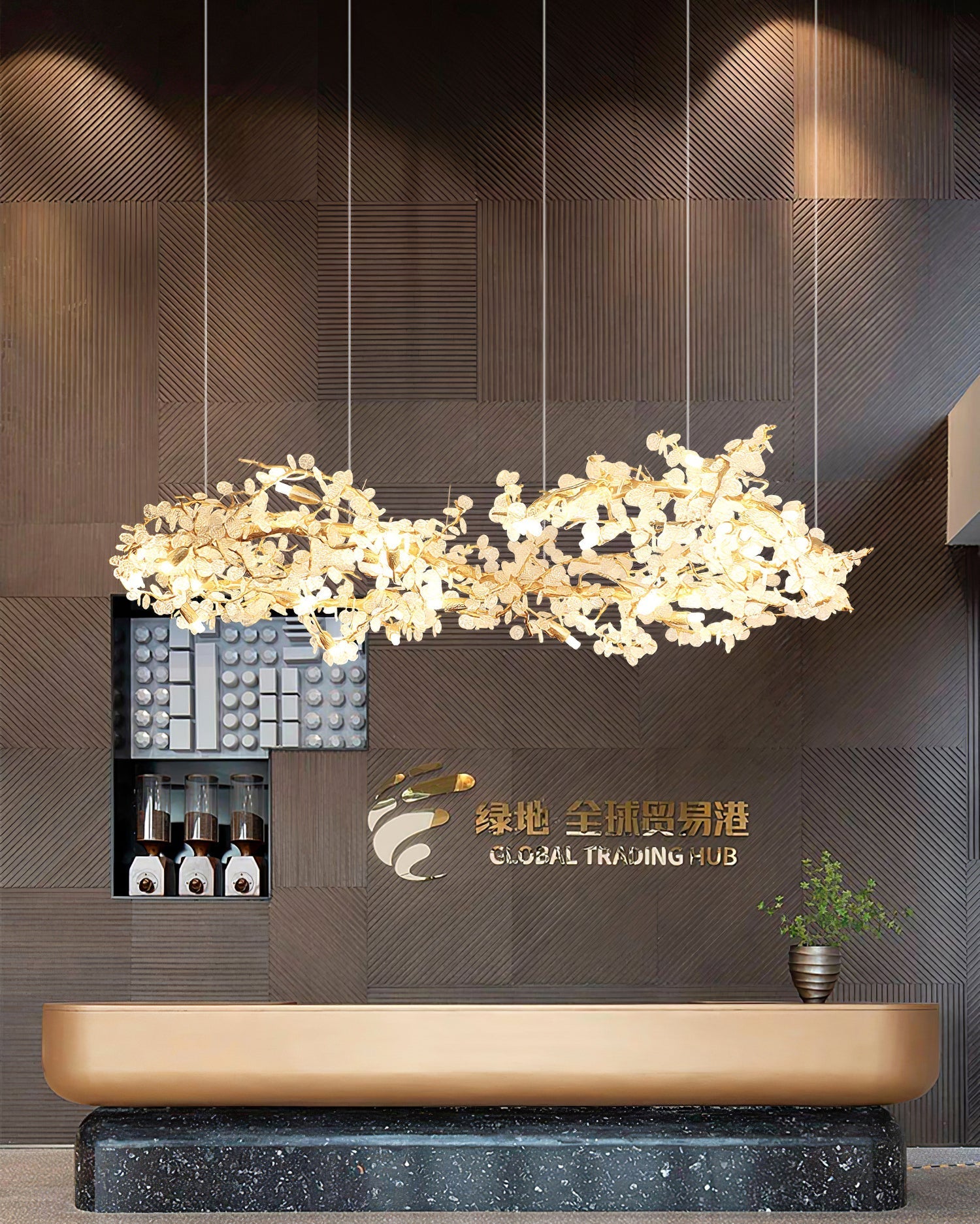 Aurea Chandelier - Nuvé