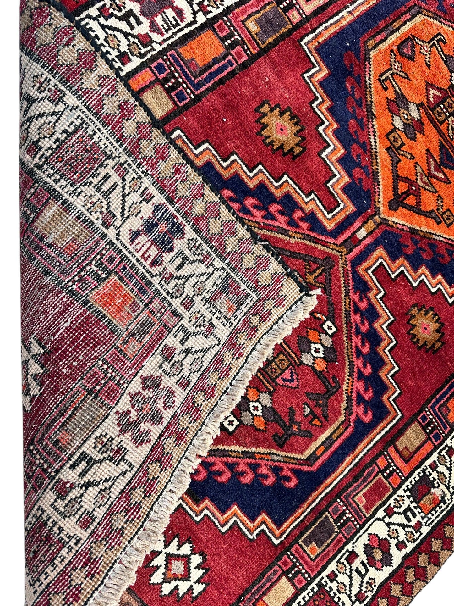 Vintage Persian Sarab Wool Runner Rug 3’4 x 10’7” - Nuvé