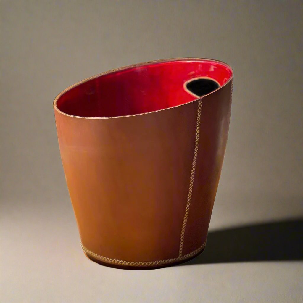 Basurero | Leather Wastebasket - Nuvé