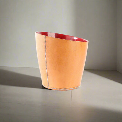 Basurero | Leather Wastebasket - Nuvé
