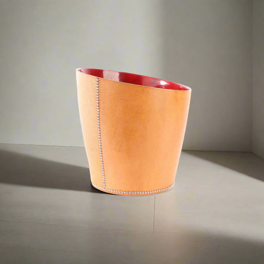 Basurero | Leather Wastebasket - Nuvé