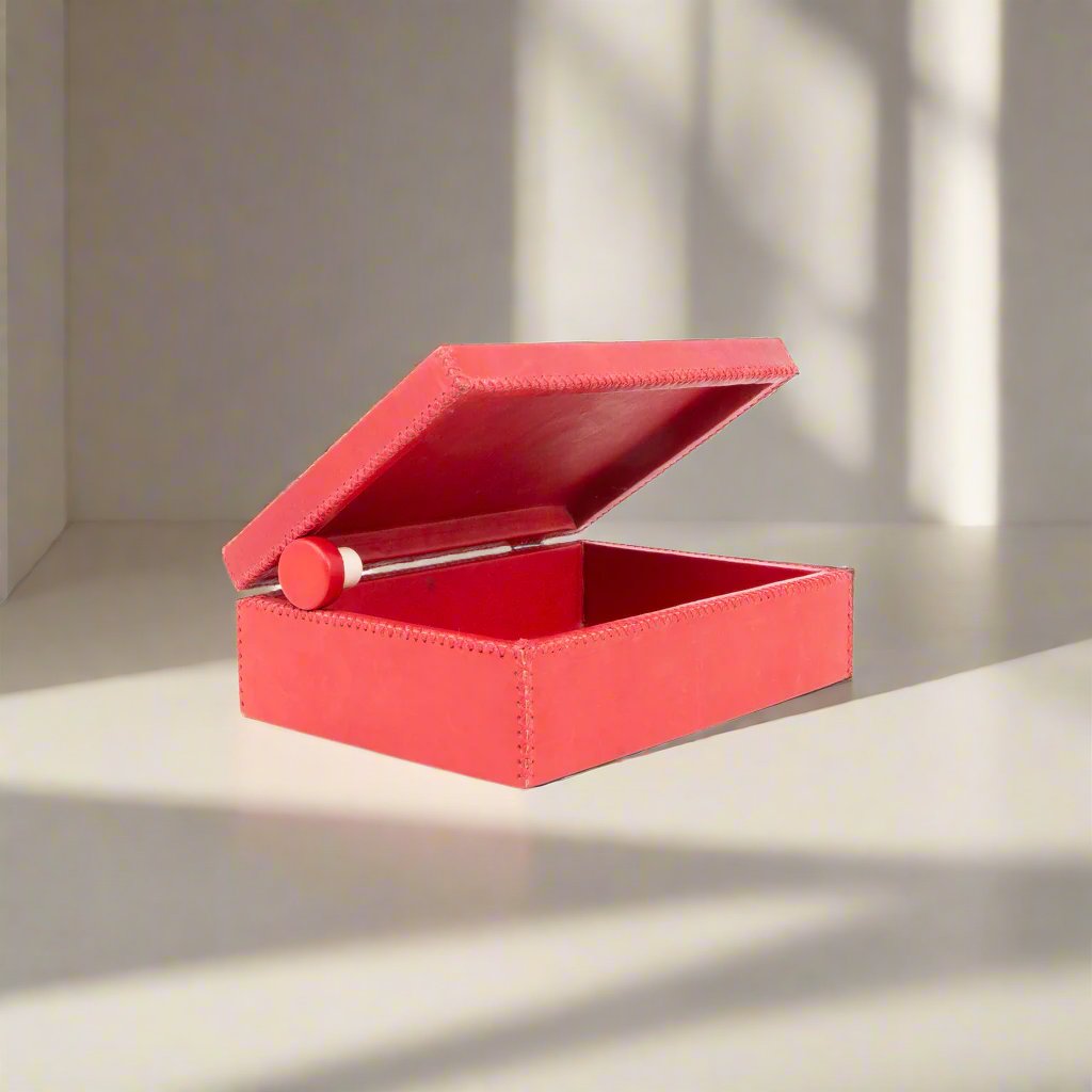 Siete Cajas  | Cedar & Leather Box - Nuvé