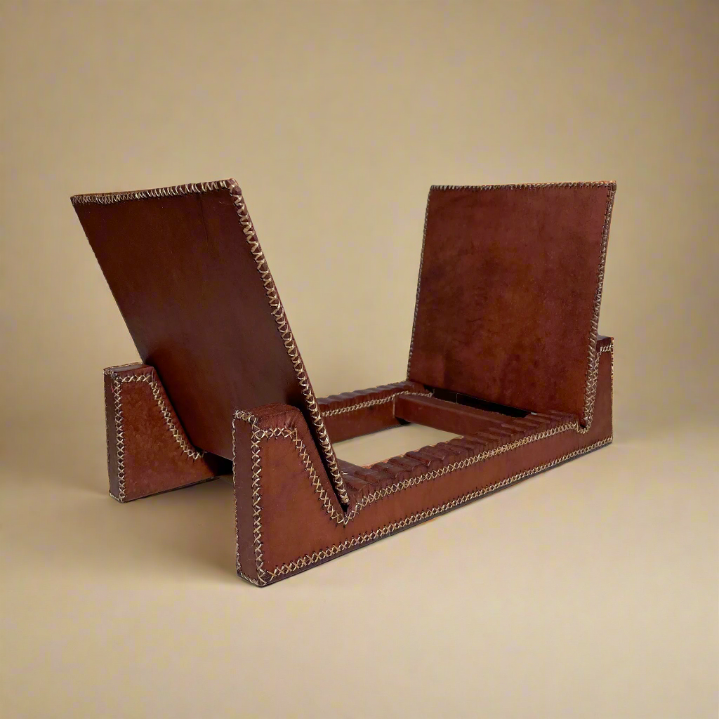 Disco | Leather Record Stand - Nuvé