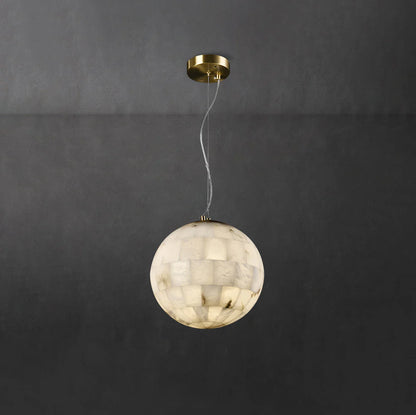 Ball Modern Alabaster Pendant Light - Nuvé