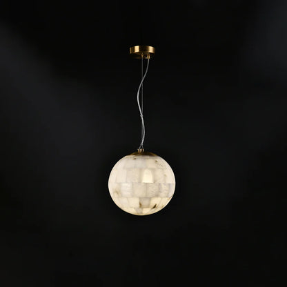 Ball Modern Alabaster Pendant Light - Nuvé