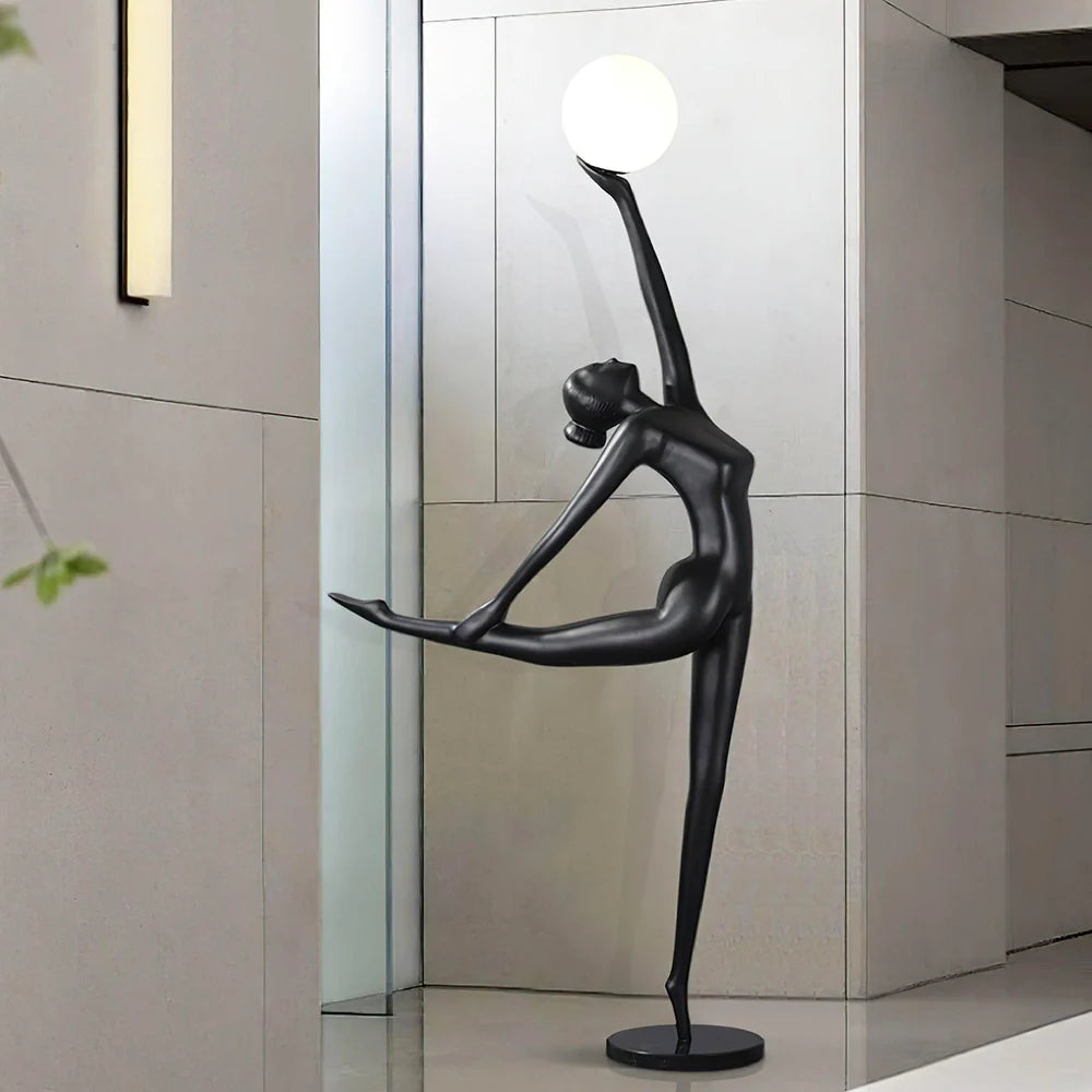 Ballerina Statue Characters Floor Lamp - Nuvé