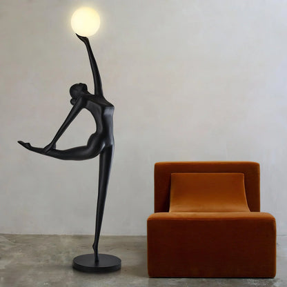 Ballerina Statue Characters Floor Lamp - Nuvé