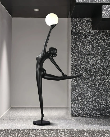 Ballerina Statue Characters Floor Lamp - Nuvé
