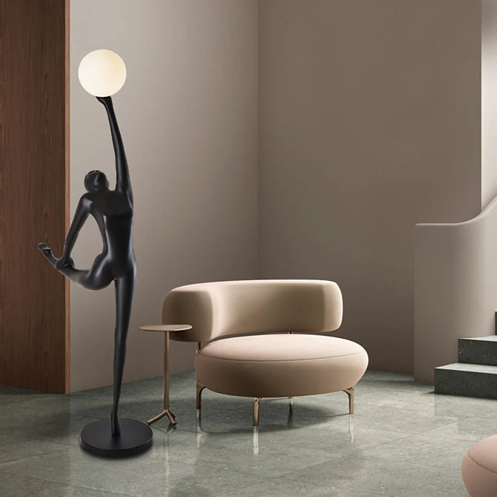 Ballerina Statue Characters Floor Lamp - Nuvé