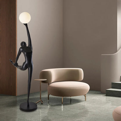 Ballerina Statue Characters Floor Lamp - Nuvé