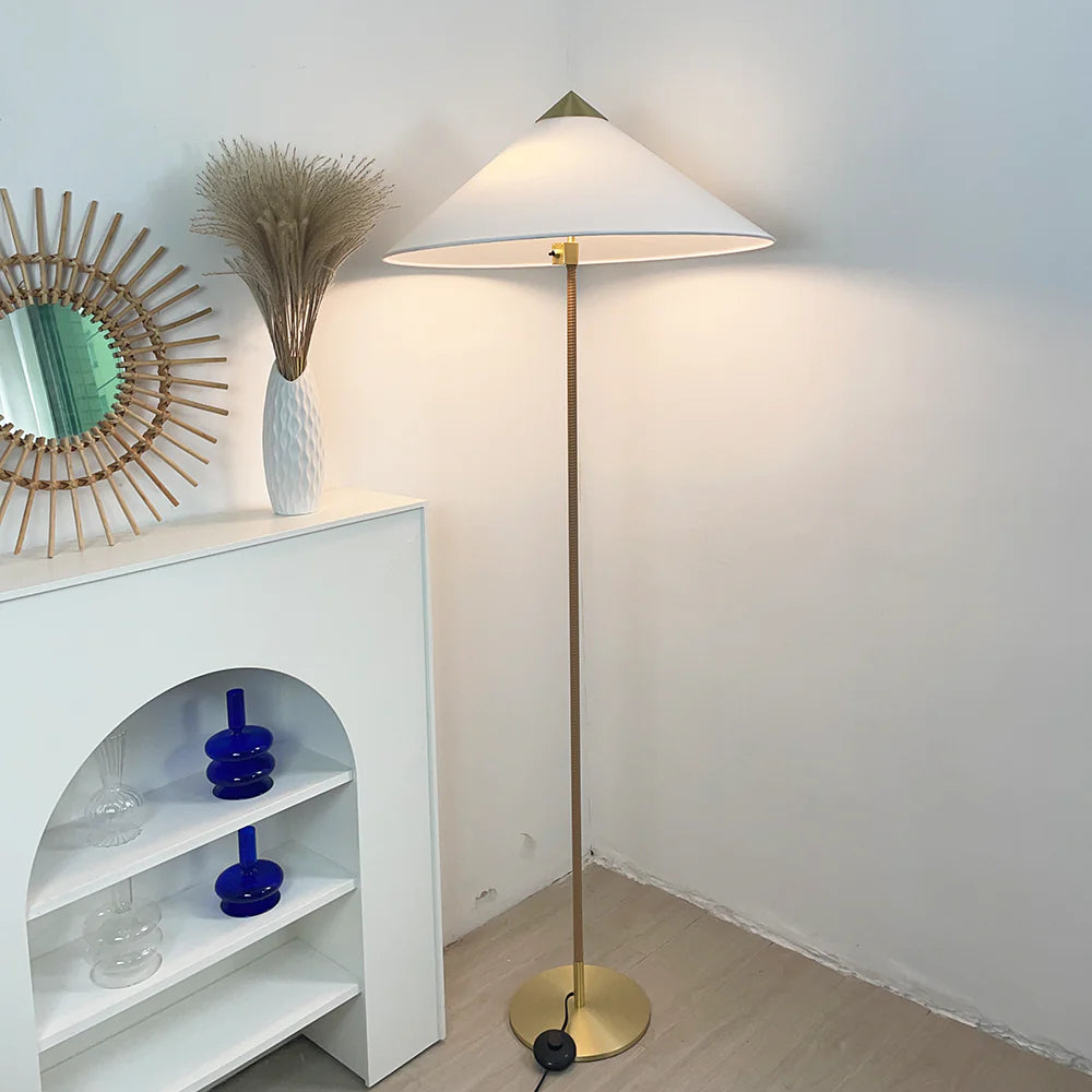 Bamboo Hat Floor Lamp - Nuvé