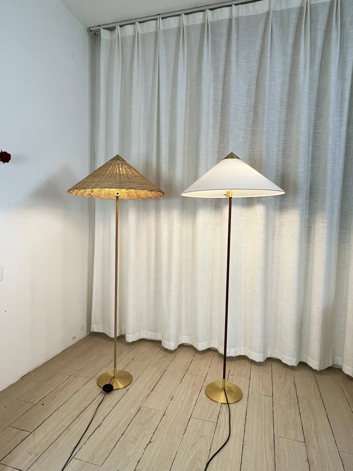 Bamboo Hat Floor Lamp - Nuvé