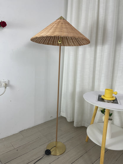 Bamboo Hat Floor Lamp - Nuvé