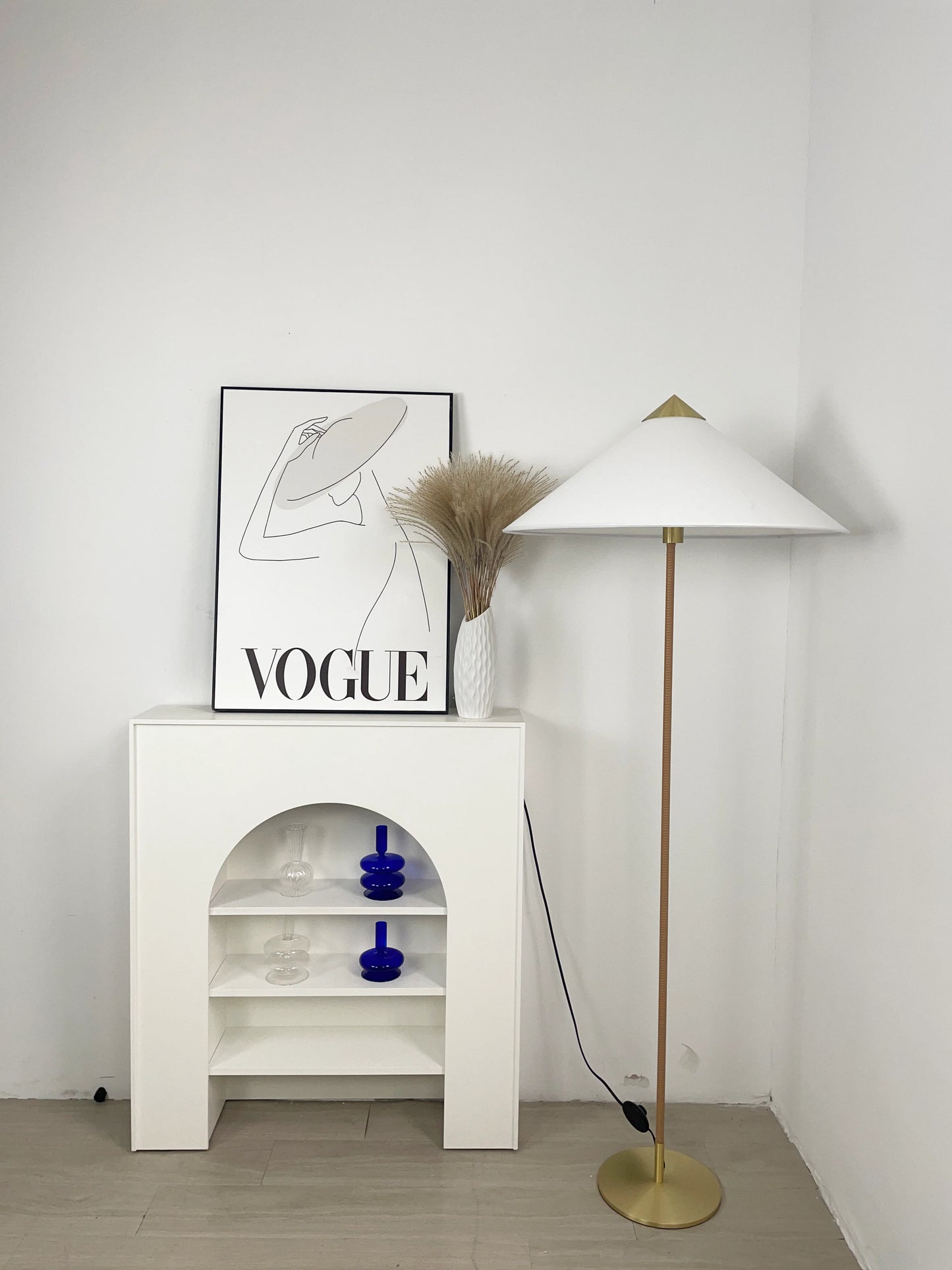 Bamboo Hat Floor Lamp - Nuvé