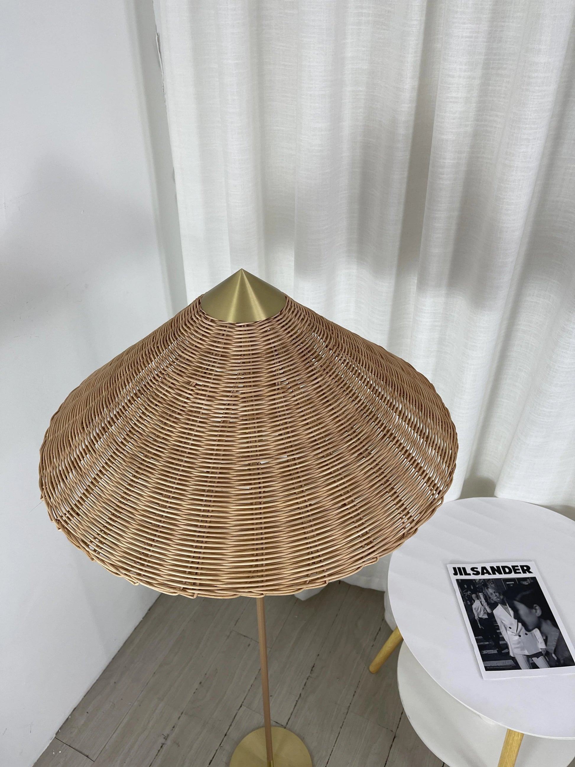 Bamboo Hat Floor Lamp - Nuvé