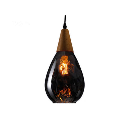 Besnier Rippled Glass Pendant Light