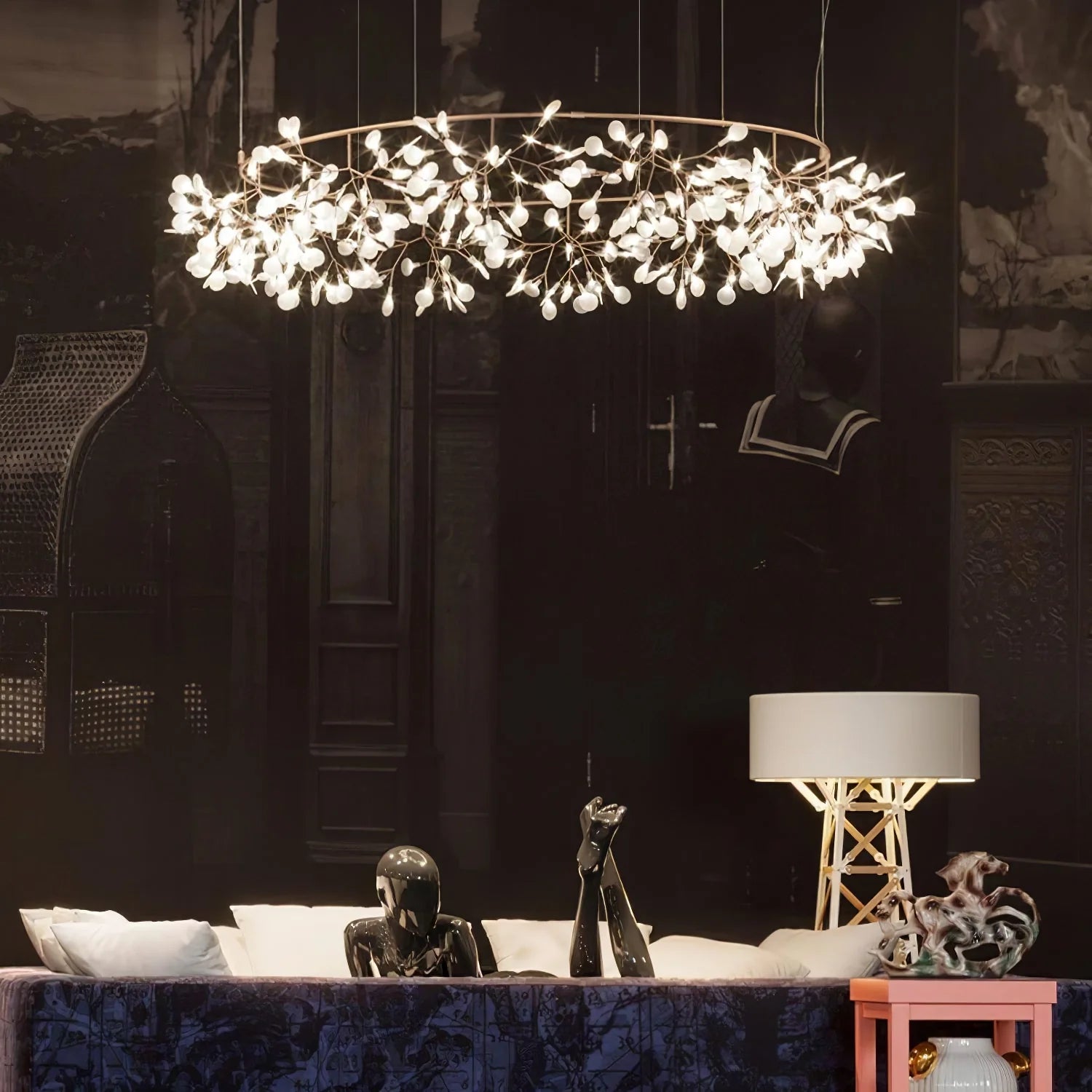 Big O Firefly LED Chandelier - Nuvé