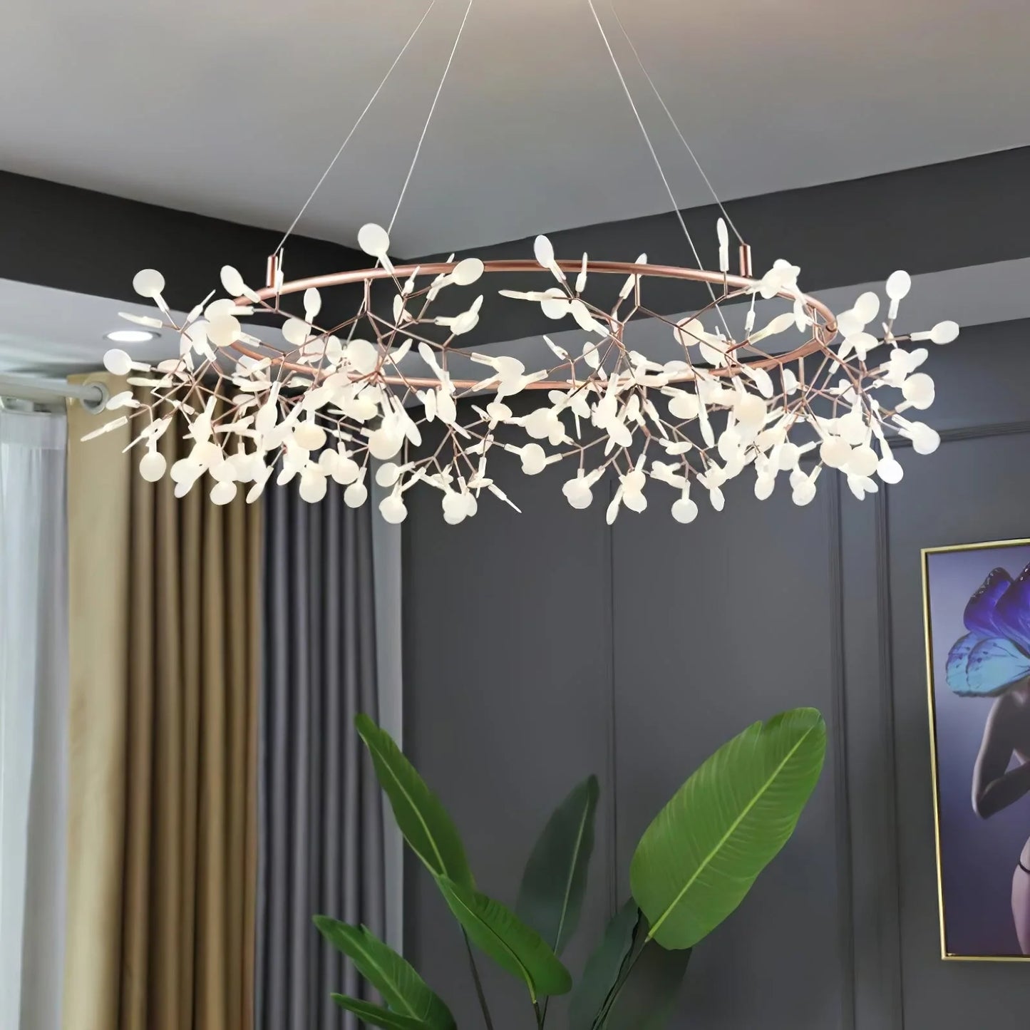 Big O Firefly LED Chandelier - Nuvé