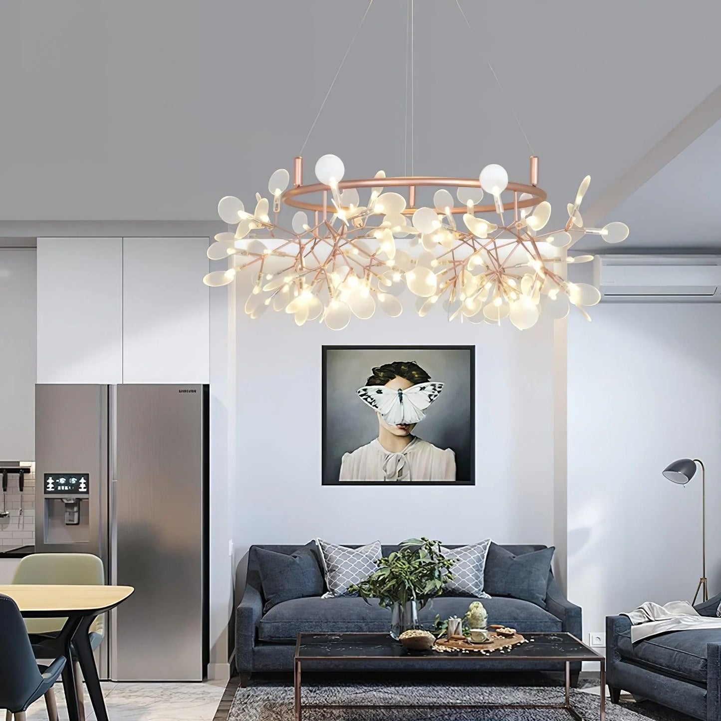 Big O Firefly LED Chandelier - Nuvé