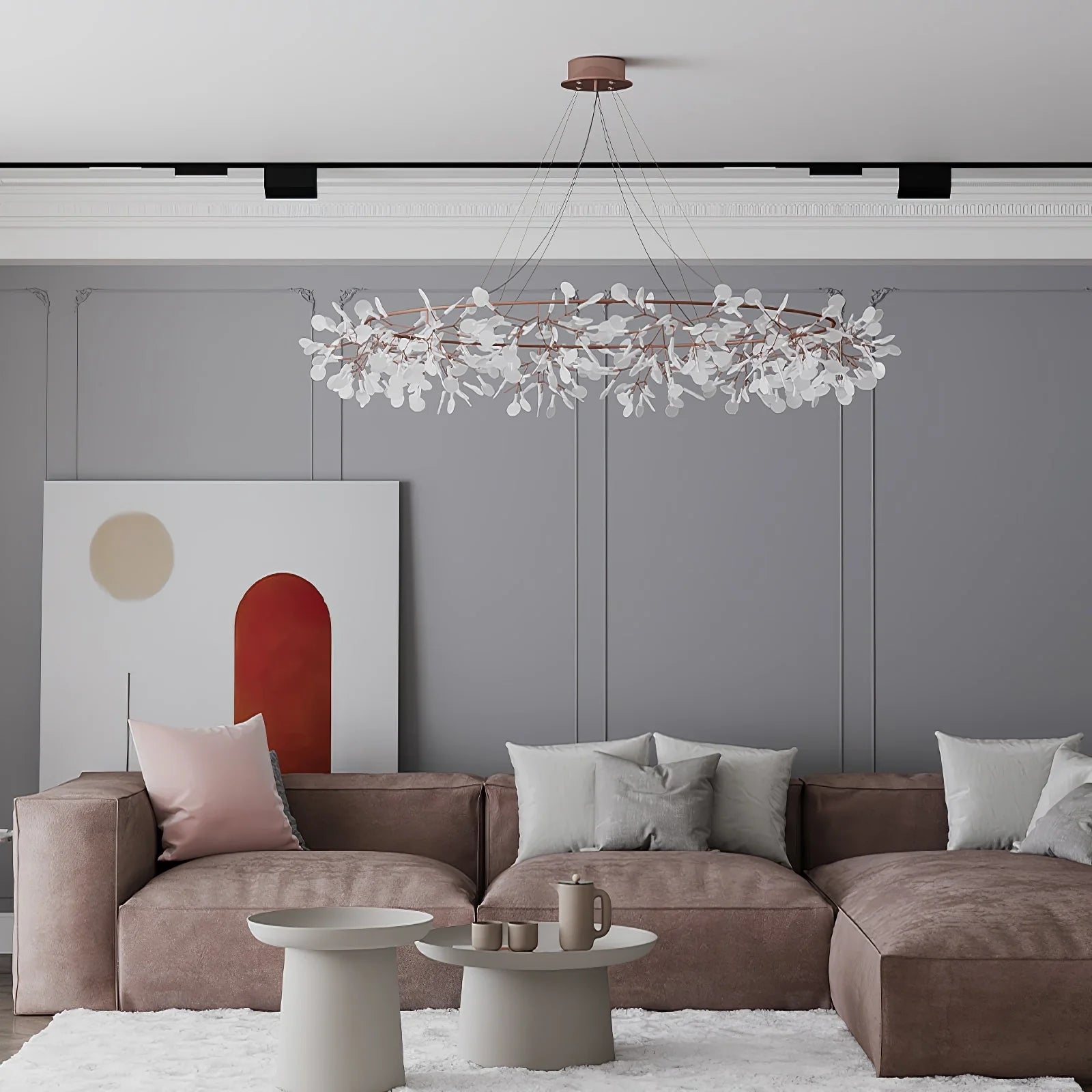 Big O Firefly LED Chandelier - Nuvé