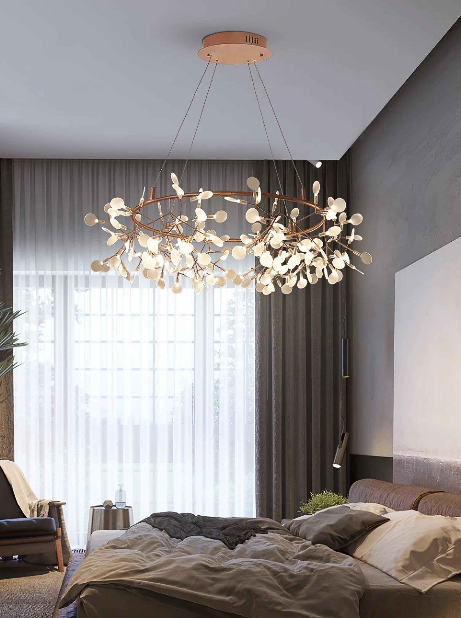 Big O Firefly LED Chandelier - Nuvé