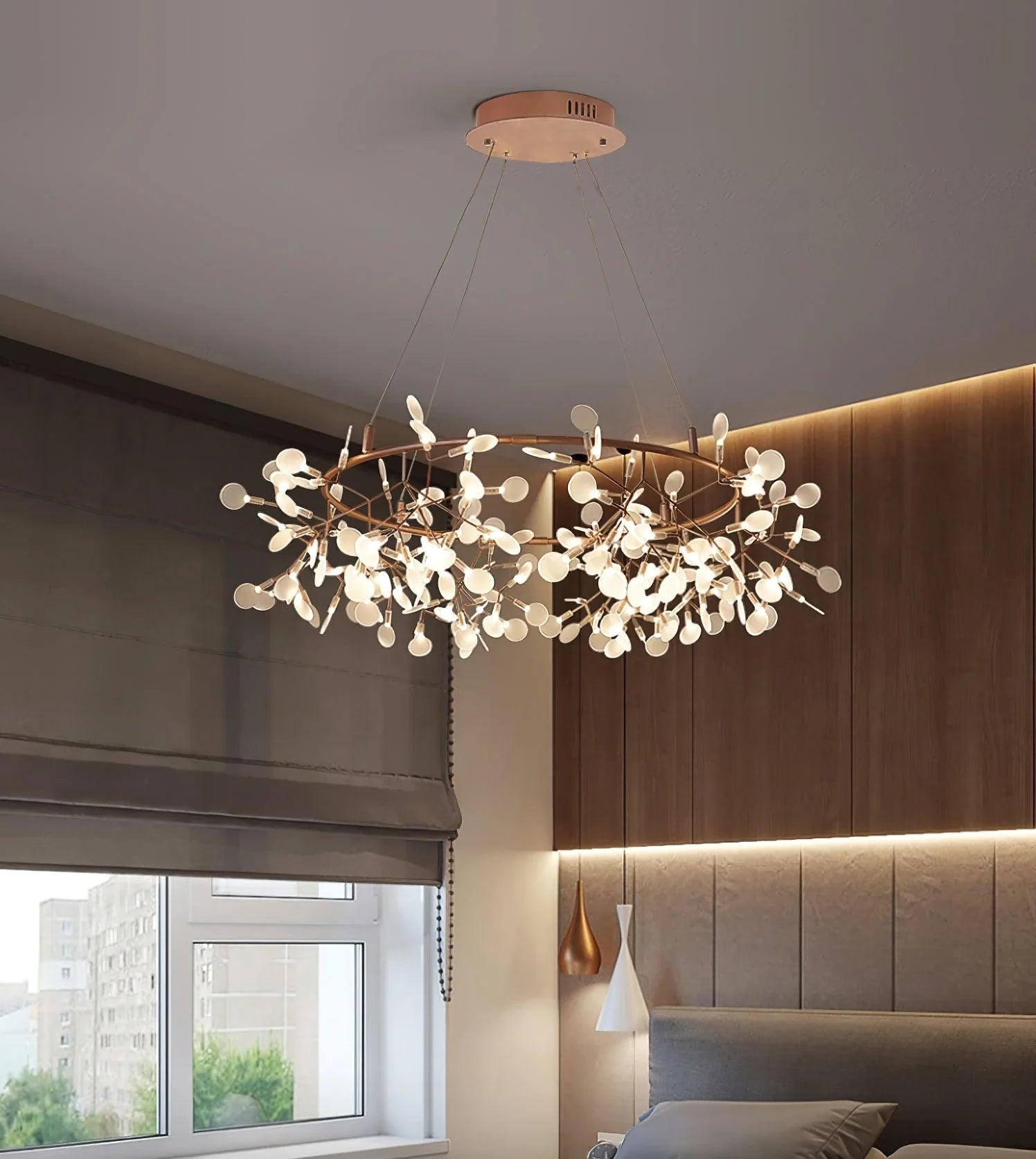 Big O Firefly LED Chandelier - Nuvé