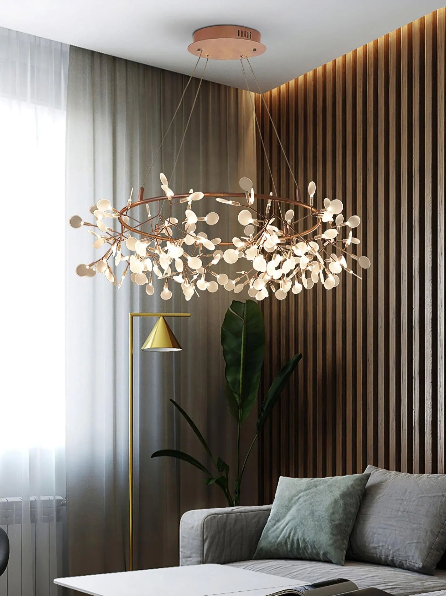 Big O Firefly LED Chandelier - Nuvé