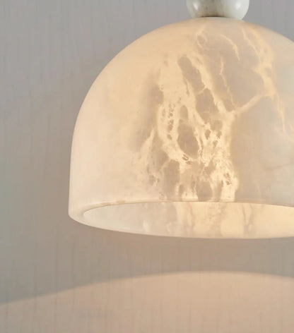 Brass Blair Alabaster Pendant Light - Nuvé
