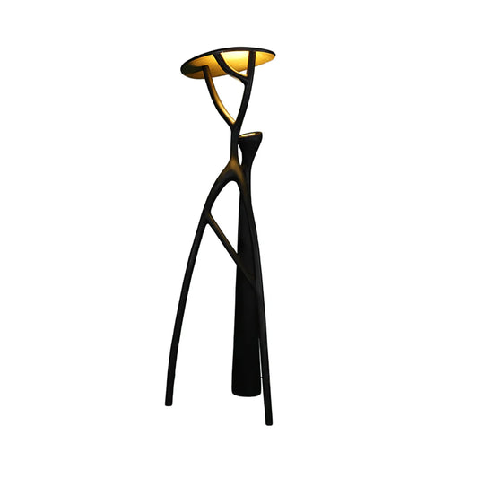 Blonski Black Statue Floor Lamp - Nuvé
