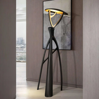 Blonski Black Statue Floor Lamp - Nuvé