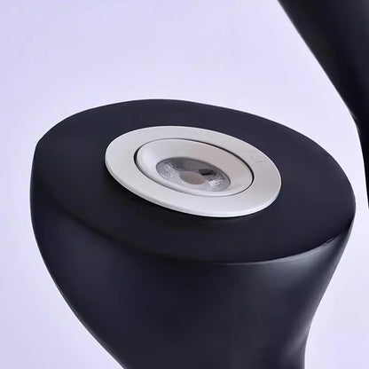 Blonski Black Statue Floor Lamp - Nuvé